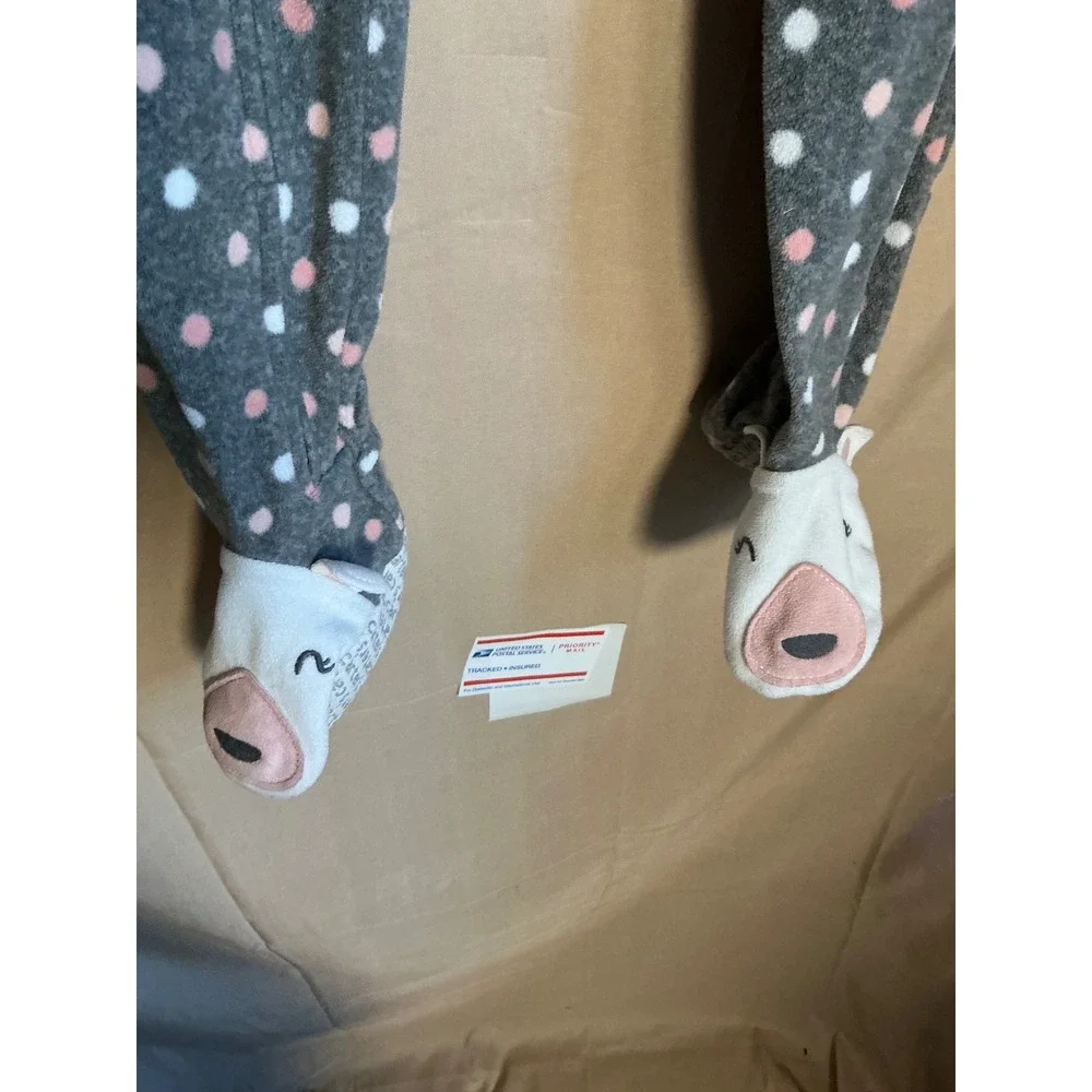 Carters fleece footed